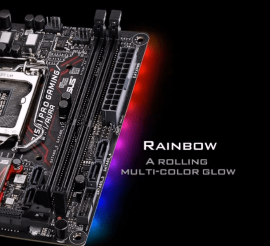 RAINBOW…じゃないんだよ。自作PCはダンスフロアじゃないんですよ…