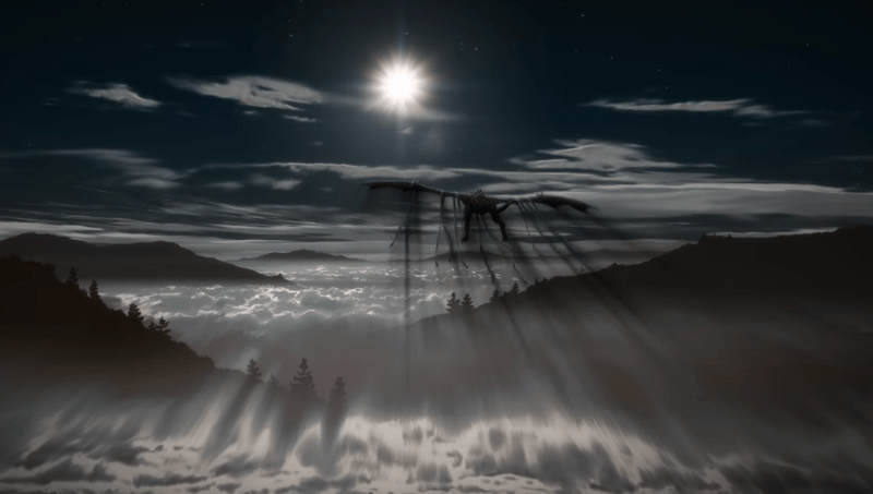 予告より 逆光と放射状ぼかし(?)はとにかくエモい。最高